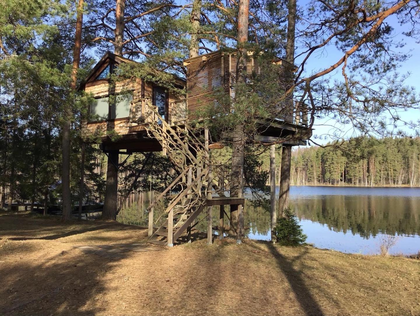 Treehouse Ciekurs Villa Dukuri Exterior photo